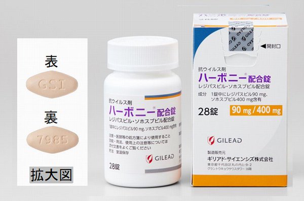 ハーボニー配合錠
